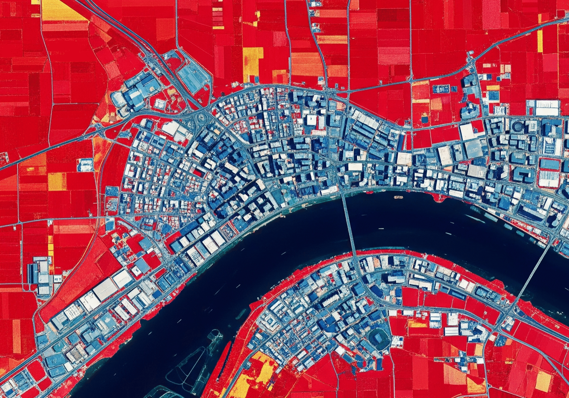 Prairie3D-Geoinformatics_Saskatoon-Saskatchewan_Hyperspectral-City-River-Bridges