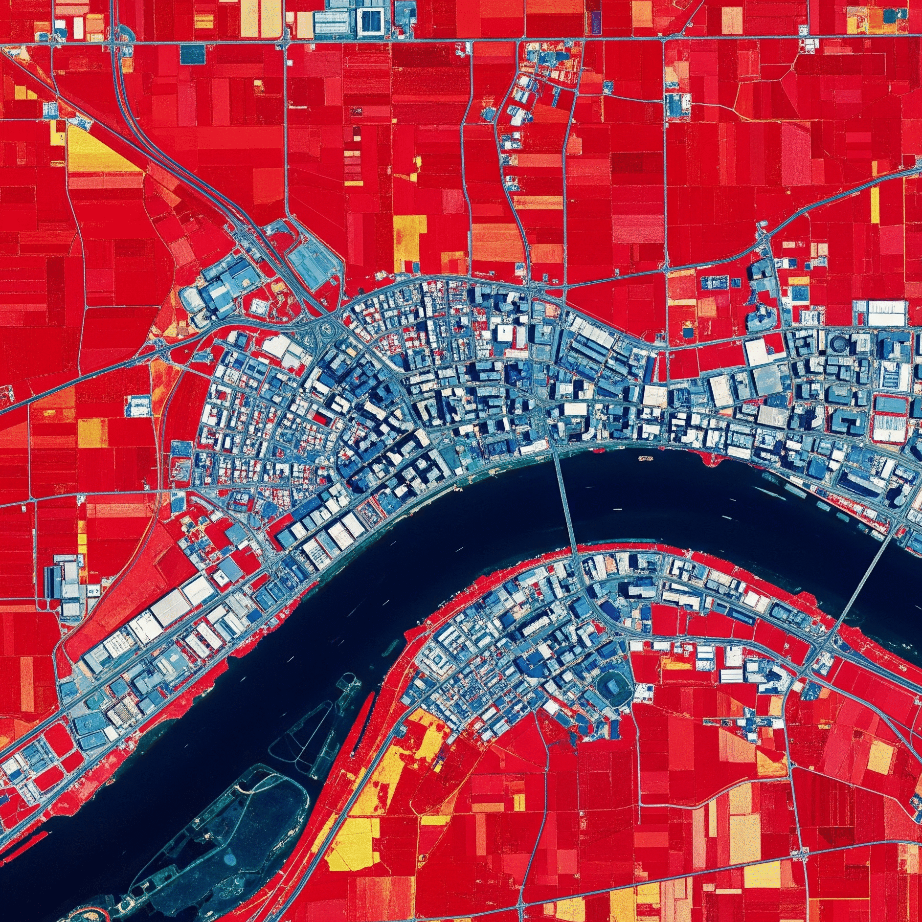 Prairie3D-Geoinformatics_Saskatoon-Saskatchewan_Hyperspectral-City-River-Bridges