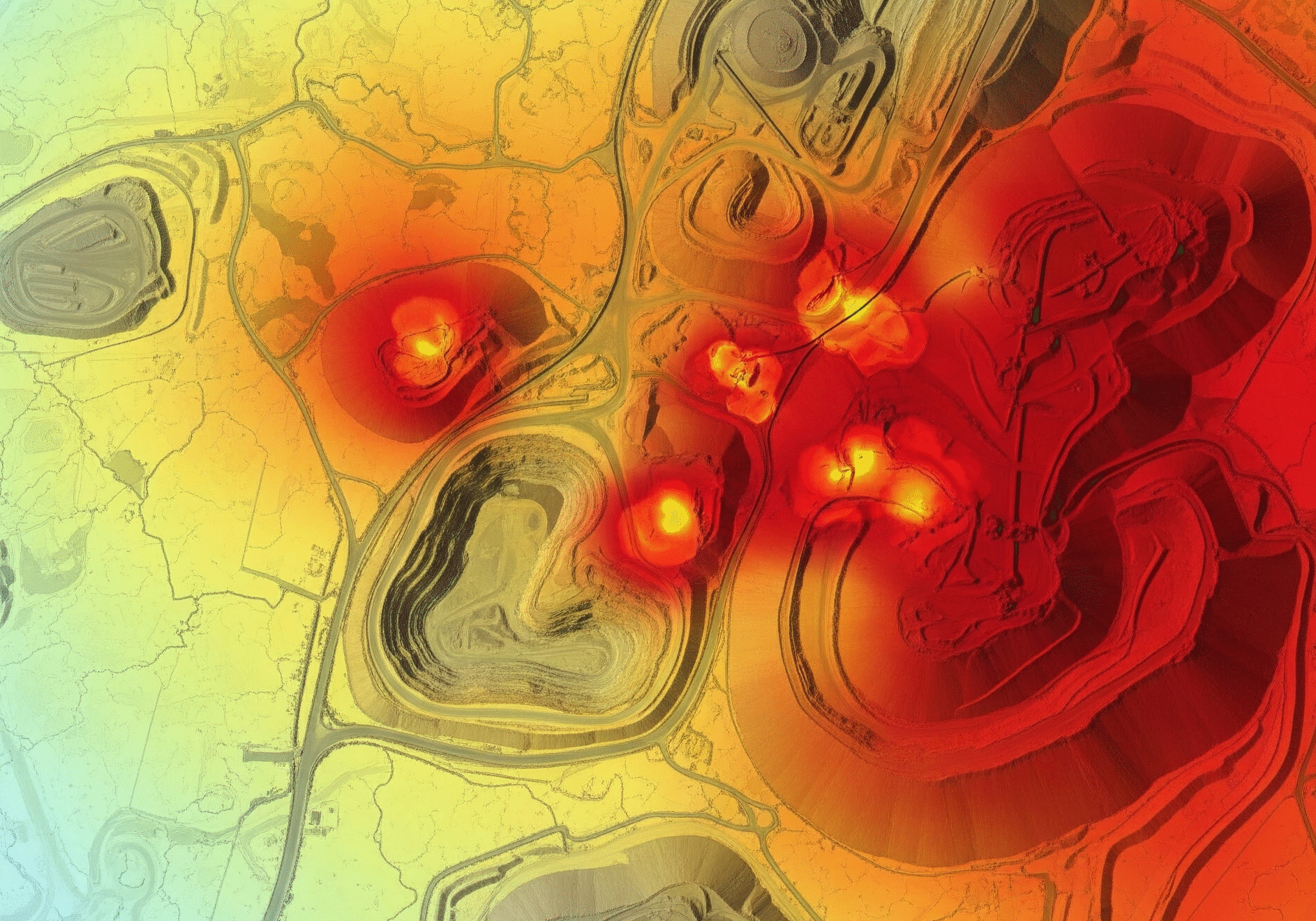 Prairie3D-Geoinformatics_Saskatoon-Saskatchewan_Waste Piles Radiation Map