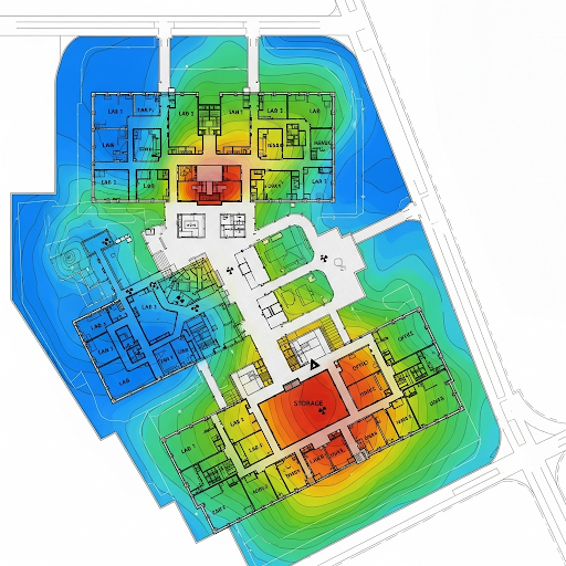 Prairie3D-Geoinformatics_Saskatoon-Saskatchewan_simulated radiation building map