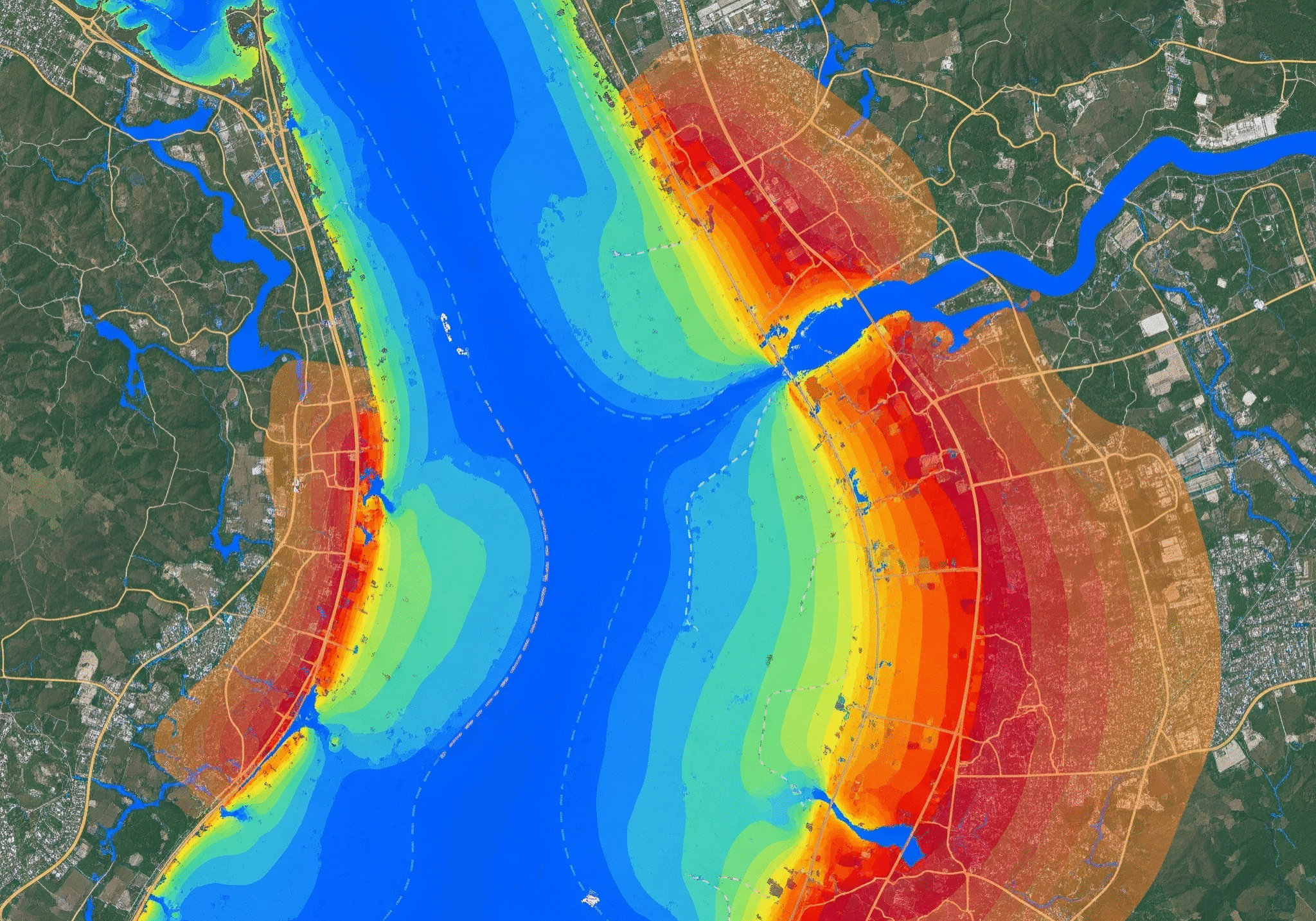 Prairie3D-Geoinformatics_Saskatoon-Saskatchewan_water level change detection simulation